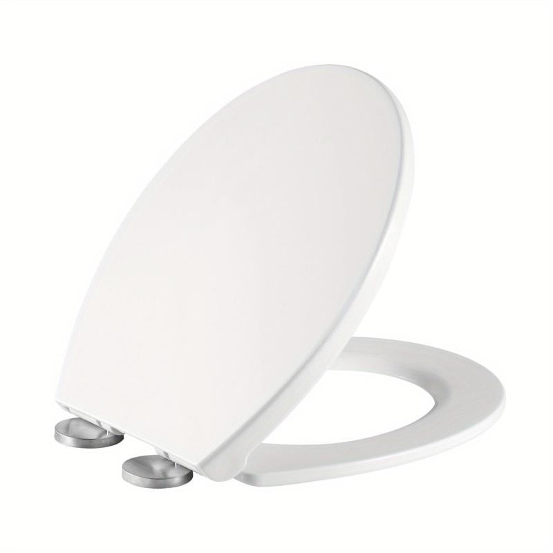 Round PP Toilet Seat Cover Silent Slow Down Quick Release