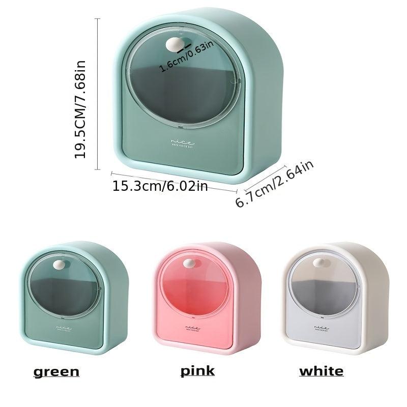 Wall Mounted Makeup Cotton Storage Box