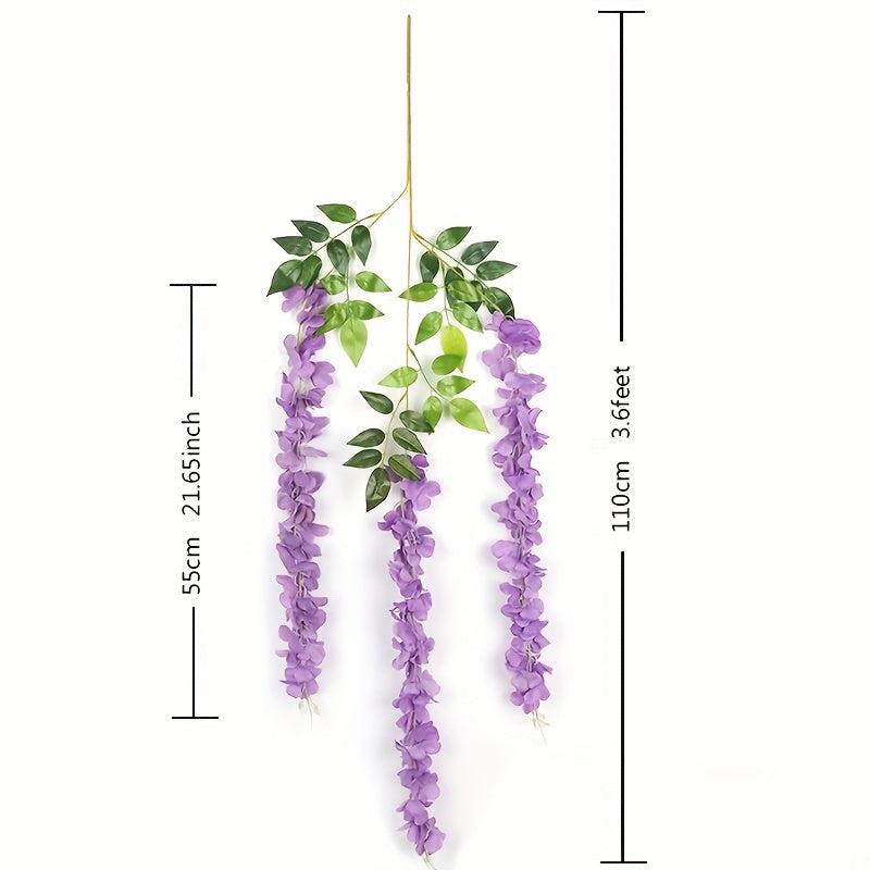 12 Packs Artificial Hanging Plants for Home Wall Decor