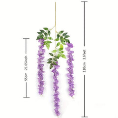 12 Packs Artificial Hanging Plants for Home Wall Decor