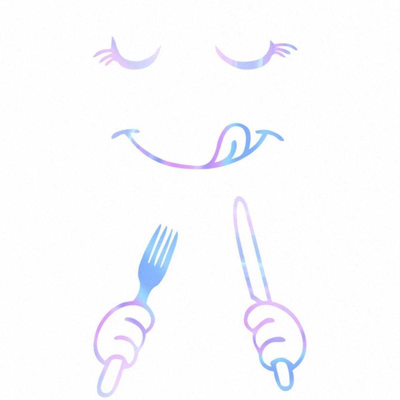 Luminous Colorful Face Fridge Stickers