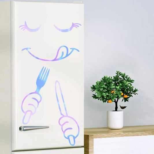 Luminous Colorful Face Fridge Stickers