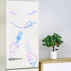 Luminous Colorful Face Fridge Stickers
