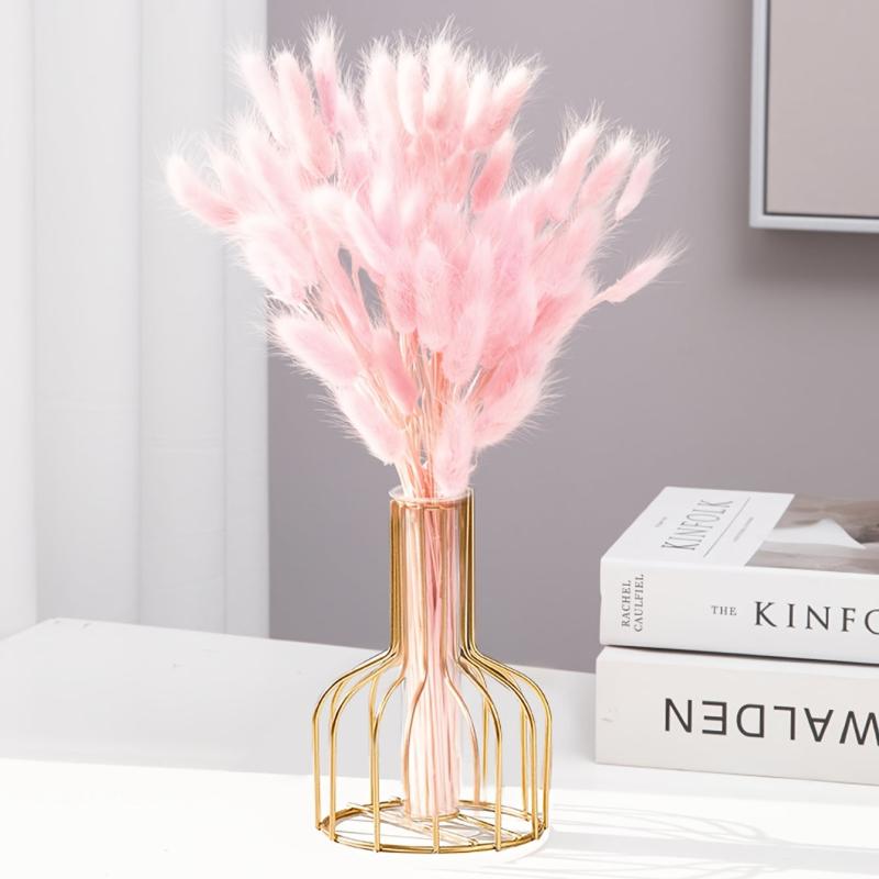 Hollow Iron Vase Dried Flower Vase Iron Art Flower Vase Ornament