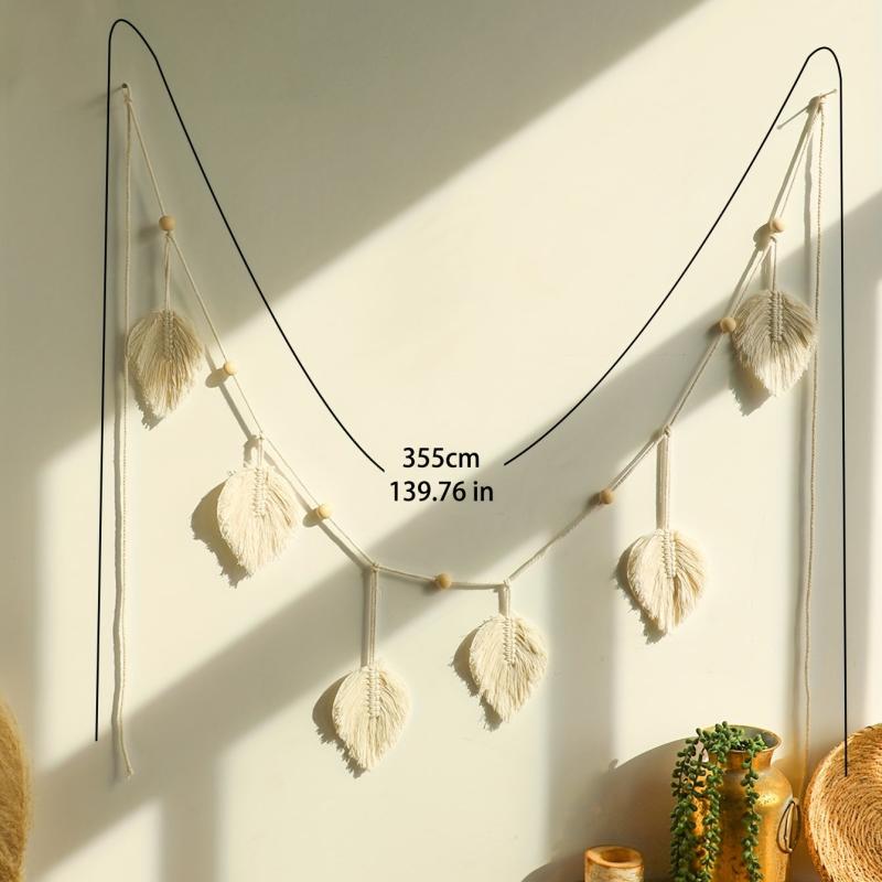 Bohemian Tapestry Hand woven Tapestry Wall Hanging With Tassel Macrame