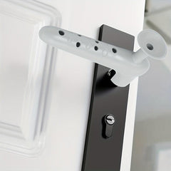 1pc Silicone Door Handle Protector Punch Toilet Mute Wall Door Stopper