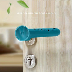 1pc Silicone Door Handle Protector Punch Toilet Mute Wall Door Stopper