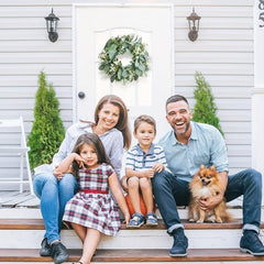 Artificial Eucalyptus Wreath Indoor/Outdoor Decor
