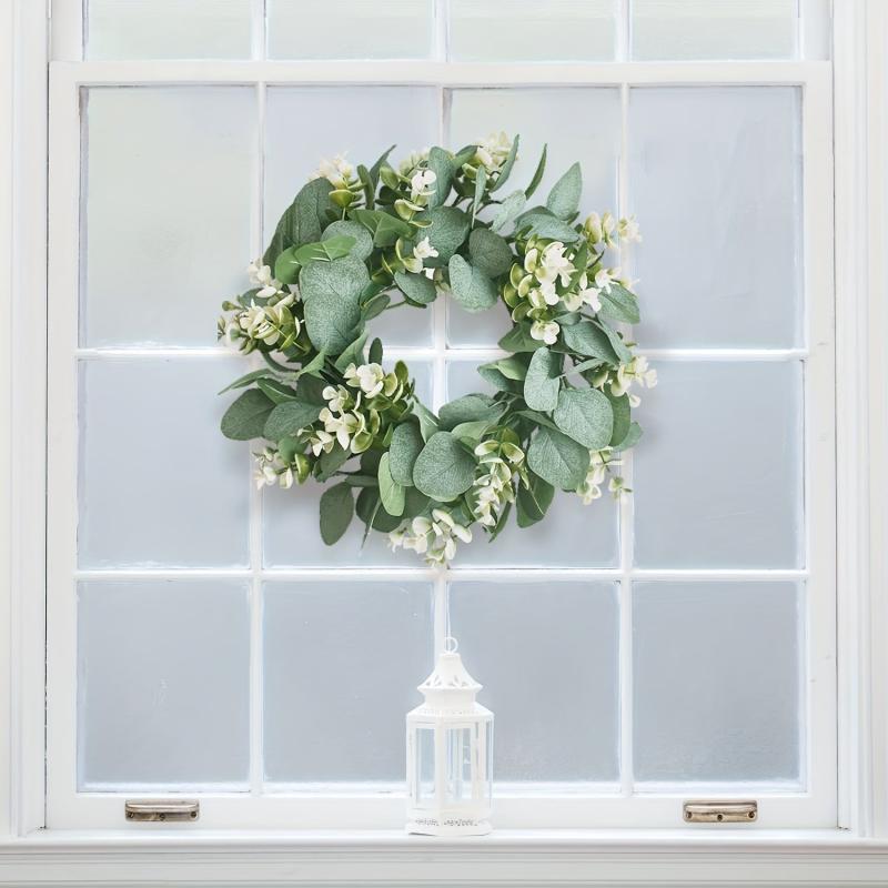 Artificial Eucalyptus Wreath Indoor/Outdoor Decor