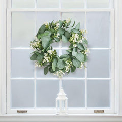 Artificial Eucalyptus Wreath Indoor/Outdoor Decor