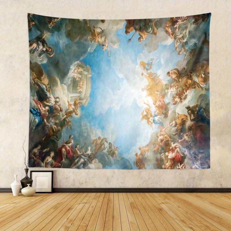 Renaissance Decorative Paris Palace Art Tapestry