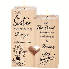 To My Bestie Soul Sister Candle Holder