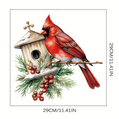 Bird Toilet Stickers - Decorative Wall Decals for Bathroom