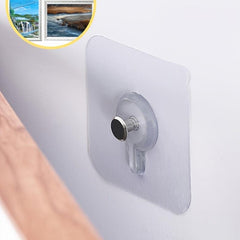 Traceless Pendant Hanger Sticky Hook Easy Mounting Solution