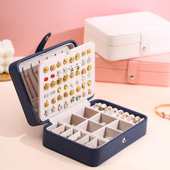 PU Leather Jewelry Box for Rings & Earrings