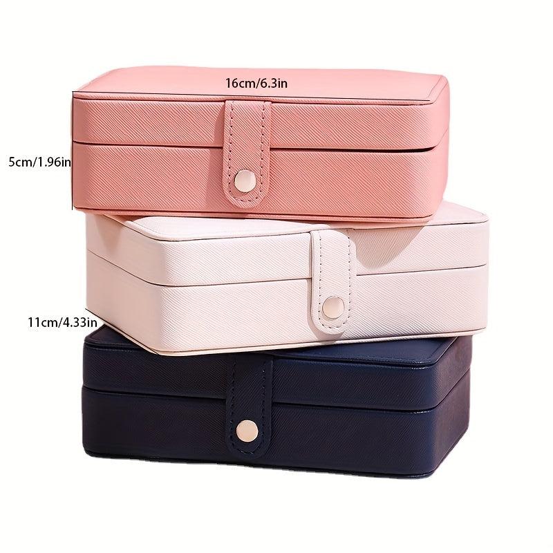 PU Leather Jewelry Box for Rings & Earrings