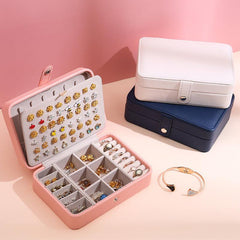 PU Leather Jewelry Box for Rings & Earrings