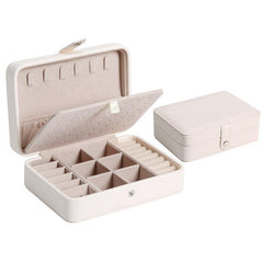 PU Leather Jewelry Box for Rings & Earrings