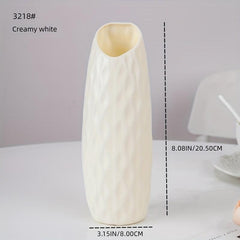 Nordic Plastic Vase Modern Style Room Decor & Wedding Favors