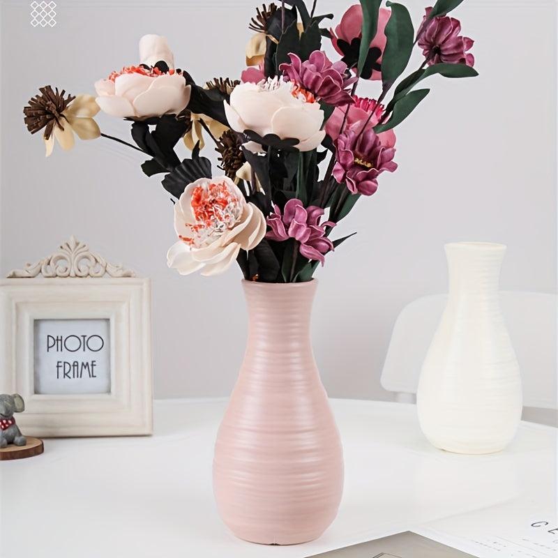 Nordic Plastic Vase Modern Style Room Decor & Wedding Favors