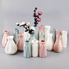 Nordic Plastic Vase Modern Style Room Decor & Wedding Favors