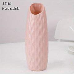 Nordic Plastic Vase Modern Style Room Decor & Wedding Favors