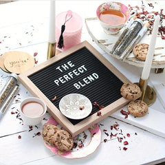 Felt Letter Board Blackboard DIY Photo Frame Home Room Decor