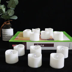 12pcs LED Tea Lights Flameless Candle Wedding Birthday
