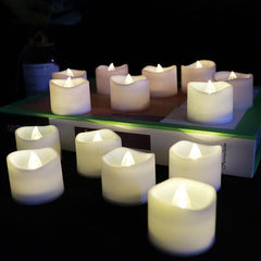 12pcs LED Tea Lights Flameless Candle Wedding Birthday
