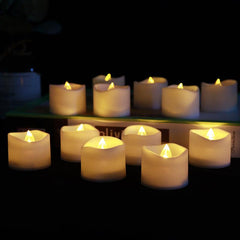 12pcs LED Tea Lights Flameless Candle Wedding Birthday