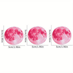 9pcs Luminous Moon Switch Stickers - Glow-in-the-Dark Decorations