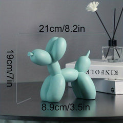 Balloon Dog Resin Decor Modern Artwork for Home