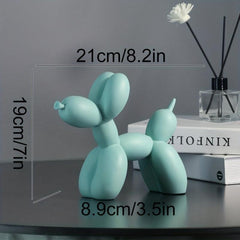 Balloon Dog Resin Decor Modern Artwork for Home