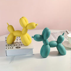 Balloon Dog Resin Decor Modern Artwork for Home