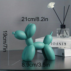 Balloon Dog Resin Decor Modern Artwork for Home