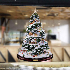 Waterproof Christmas Tree Window Clings Decorative Stickers
