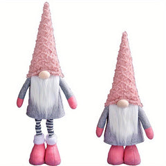 1PC Christmas Plush Telescopic Doll Decoration