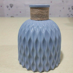 Modern Ceramic Flower Pot Home Plastic Vase Nordic Style Decoration