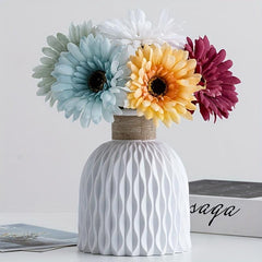 Modern Ceramic Flower Pot Home Plastic Vase Nordic Style Decoration