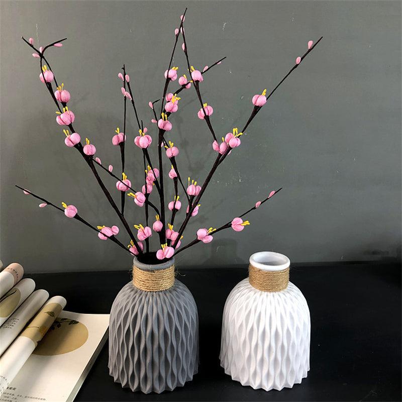 Modern Ceramic Flower Pot Home Plastic Vase Nordic Style Decoration