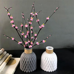Modern Ceramic Flower Pot Home Plastic Vase Nordic Style Decoration