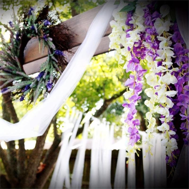 6pcs 3.75ft Artificial Rattan Tower Hanging Wreath Silk Flower Rope Decoration