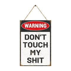 Man Cave Do Not Touch Sign Funny Garage Decor for Men Dad Ideal Gift Workshop