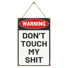 Man Cave Do Not Touch Sign Funny Garage Decor for Men Dad Ideal Gift Workshop
