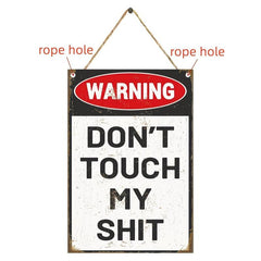 Man Cave Do Not Touch Sign Funny Garage Decor for Men Dad Ideal Gift Workshop