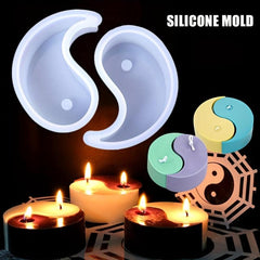 Tai Chi Candle Silicone Mold, Aromatherapy Gift Mold, Home Decorations Mold