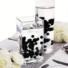 40pcs Floating Pearls Assorted Sizes Vase Decor with Transparent Water Gel Beads