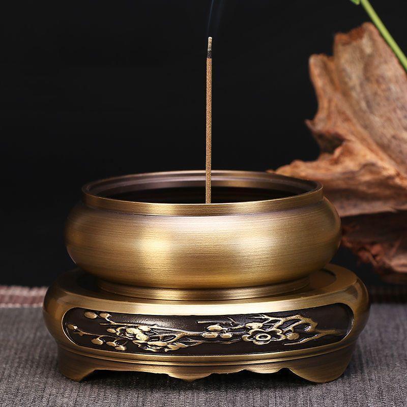Copper Incense Burner Antique Style Aromatherapy Burner