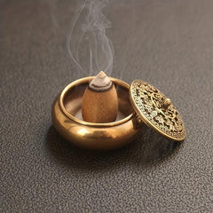 Copper Incense Burner Antique Style Aromatherapy Burner