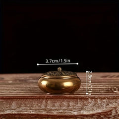 Copper Incense Burner Antique Style Aromatherapy Burner